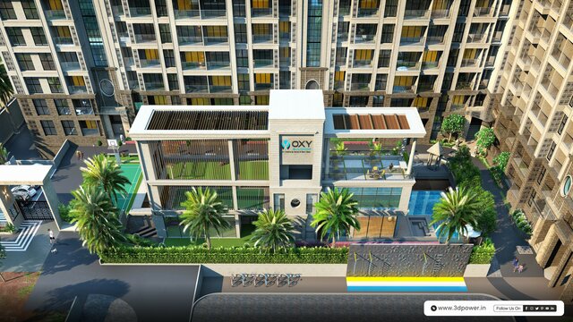 Luxury 3D Urban Development Visualization in Thane 3D Architectural Visualoization Services in Bangalore