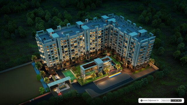 Top 3D Flythrough Animation for Mixed-Use Projects 3D Architectural Visualoization Services in Bangalore