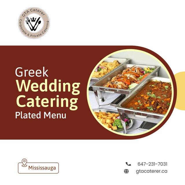Greek Wedding Catering Gta Catering