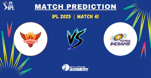 SRH vs MI Match 41 Prediction Mumbai aim to cement Picture Box
