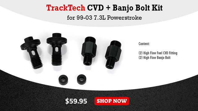 TrackTech CVD + Banjo Bolt Kit for 99-03 7 Picture Box