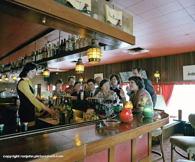 Ma in De Railroad Bar in 1978 R.I.P. Father 1915-1992 & Mother 1921-2012