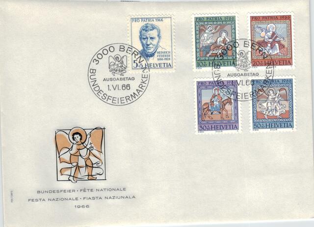 06052025170754 001 Schweiz Pro patria juventute 1965-1991 FDC