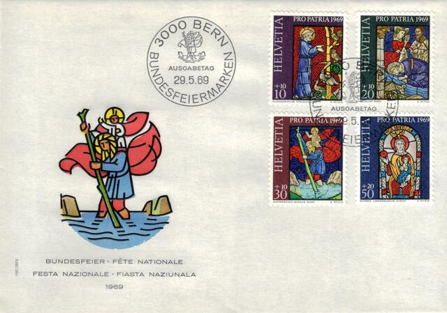 06052025170755 Schweiz Pro patria juventute 1965-1991 FDC