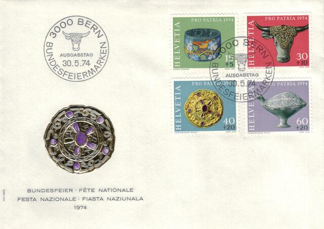 06052025170755 005 Schweiz Pro patria juventute 1965-1991 FDC