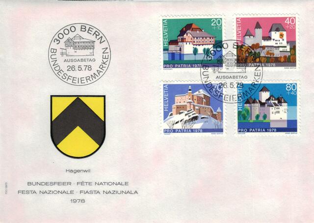 06052025170755 010 Schweiz Pro patria juventute 1965-1991 FDC