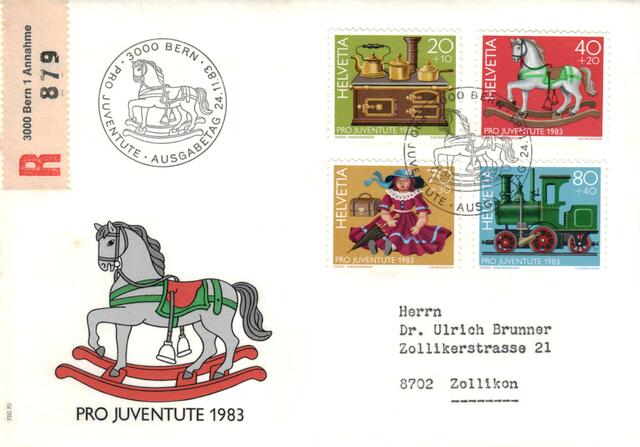 06052025170755 020 Schweiz Pro patria juventute 1965-1991 FDC