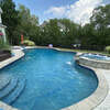 above ground pool with deck... - Perfect Pool