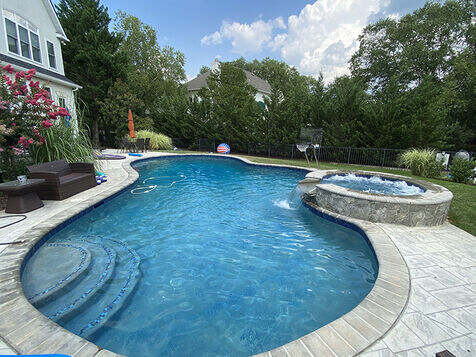 above ground pool with deck installation Perfect Pool