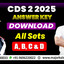 CDS 2 2025 Answer key   Maj... - Picture Box