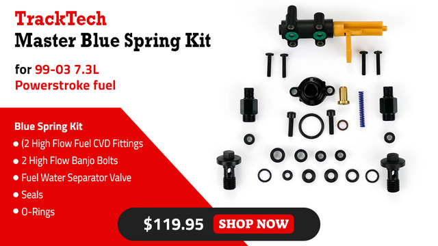 Master Blue Spring Kit for 99-03 7 Picture Box