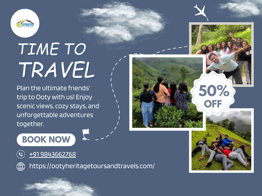+123-456-7890 (2) Ooty Heritage Tours And Travels Sightseeing