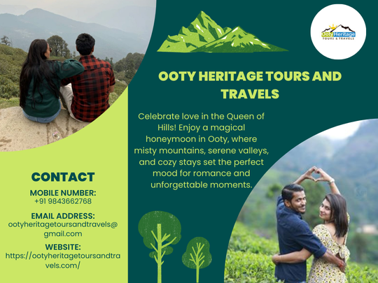 +123-456-7890 Ooty Heritage Tours And Travels Sightseeing