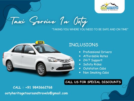 1 Ooty Heritage Tours And Travels Sightseeing