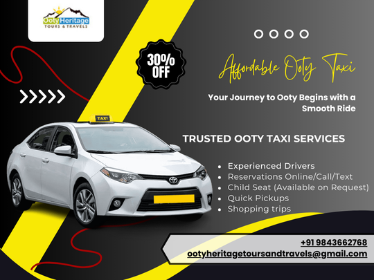 GMB Posters Ooty Heritage Tours And Travels Sightseeing