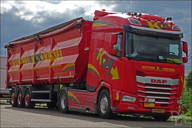 Kuypers Kessel DAF XG 480  76-BSR-7 Truckfoto's