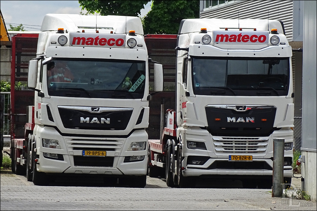 Mateco MAN TGX 19-BPS-6 & 70-BZR-8 Truckfoto's