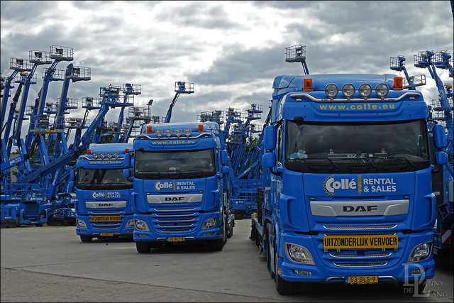 Collé Rental & Sales DAF XF 53-BLS-9 & 36-BLT-8 & Truckfoto's