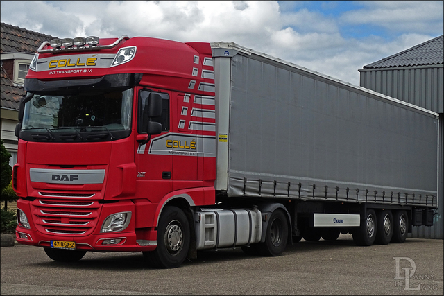 Collé Int. Transport DAF XF 106 47-BGX-2 Truckfoto's