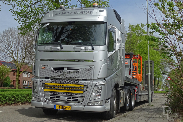 Jack Salden Transport Volvo FH - 54-BKP-2 Truckfoto's