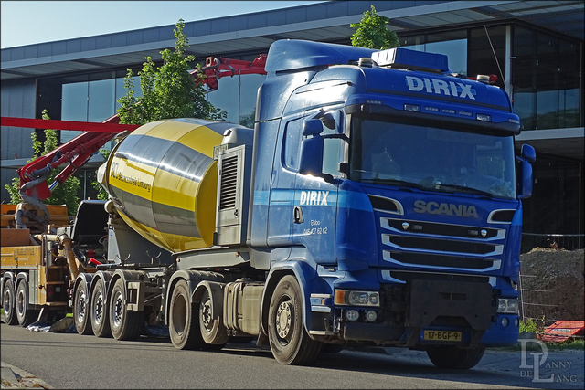 Dirix Scania R 17-BGF-9 Truckfoto's