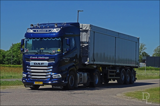 Frank Hellinga Eesveen DAF XF 85-BZS-2 Truckfoto's