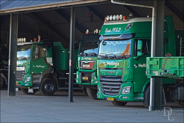 Hellinga Steenwijk DAF XF 86-BRL-3 MAN TGL 51-BNJ- Truckfoto's