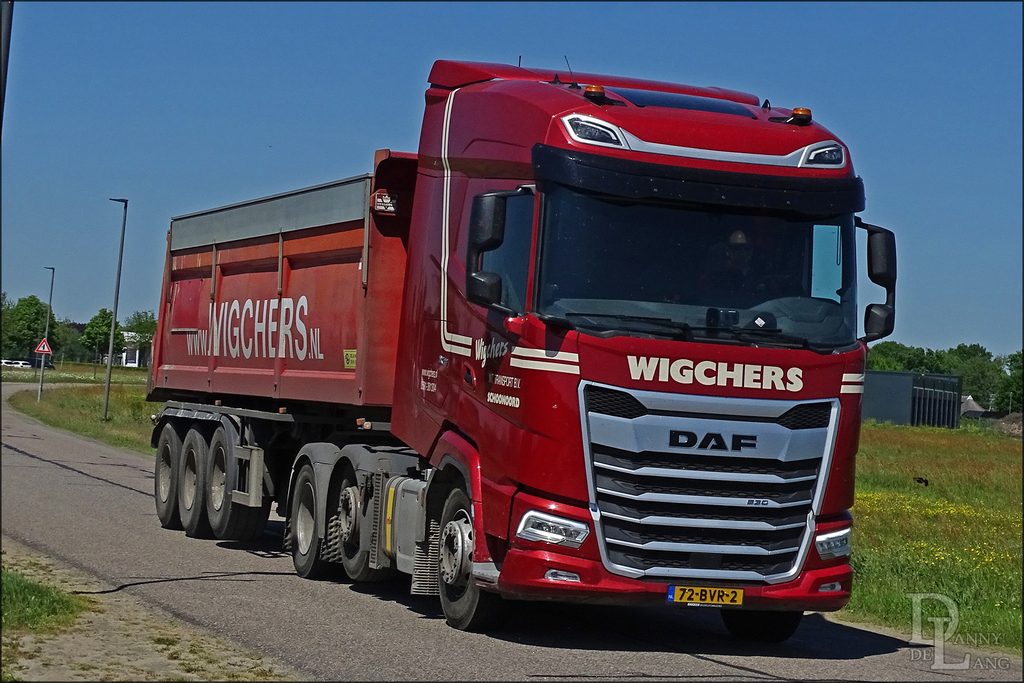 Wigchers Schoonoord DAF XG 72-BVR-2 - Truckfoto's