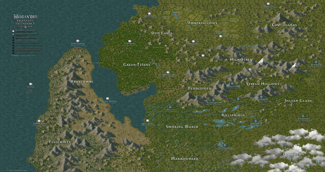 Balvanian Ascendancy Book Maps