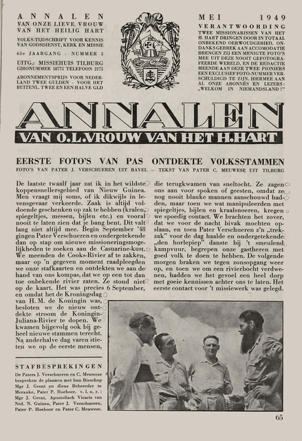 Fotonummer Annalen MSC Mei 1949 p 65 AR-P027 20161 en 20224 Cees Meuwese