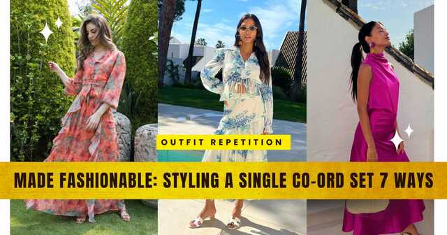 Styling a single co-ord set 7 ways Picture Box