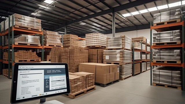 a modern clean warehouse or construction site Hypno seeds