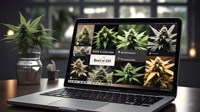 a sleek modern laptop or tablet screen Hypno seeds