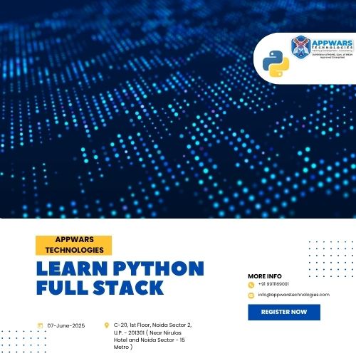 PYTHON IMAGE Learn Python Full Stack Training in Noida