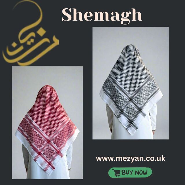 Saudi Arabian Shemagh- Mezyan Picture Box