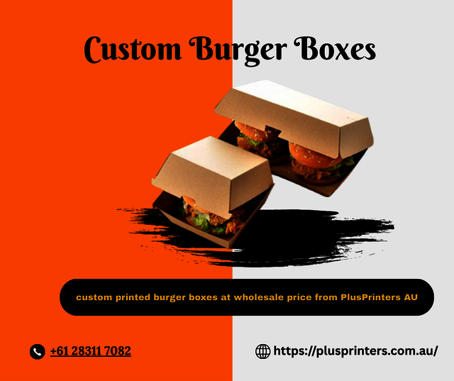 3 Custom Packaging Burger Boxes
