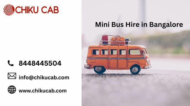 Mini Bus Hire in Bangalore (1) chiku cab