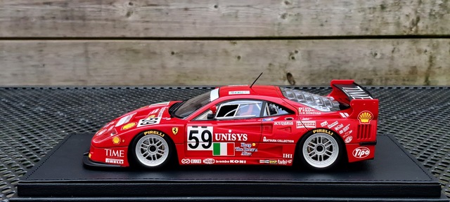 20250612 212328 F40 GTE TEAM ENNEA SRL #59 24h LE MANS 1996