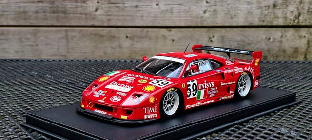 20250612 212402 F40 GTE TEAM ENNEA SRL #59 24h LE MANS 1996