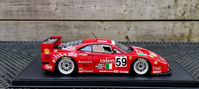 20250612 212522 F40 GTE TEAM ENNEA SRL #59 24h LE MANS 1996