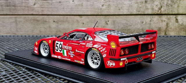 20250612 212631 F40 GTE TEAM ENNEA SRL #59 24h LE MANS 1996
