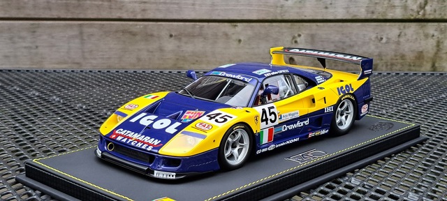 20250614 200425 F40 GTE TEAM ENNEA IGOL LM '96 #45