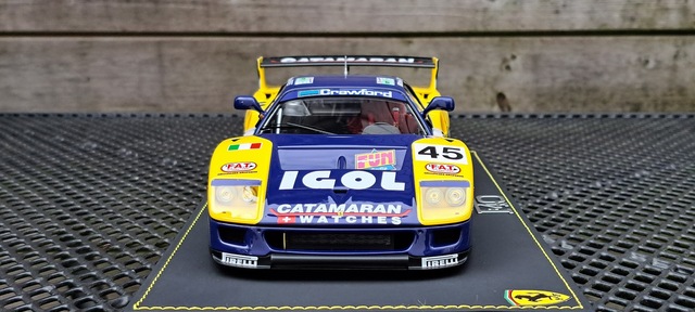 20250614 200446 F40 GTE TEAM ENNEA IGOL LM '96 #45