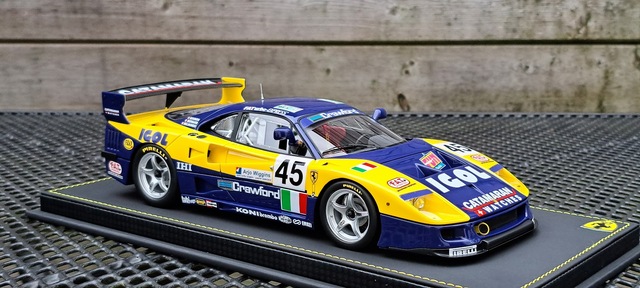 20250614 200504 F40 GTE TEAM ENNEA IGOL LM '96 #45