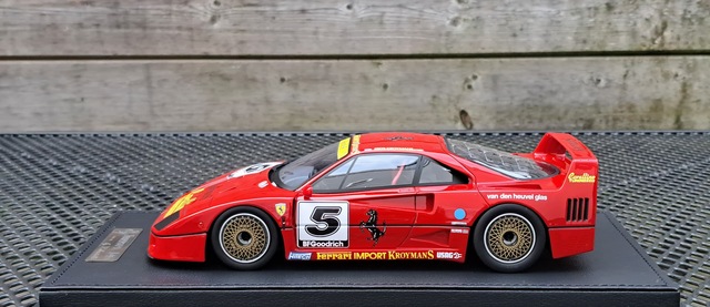20250614 202355 F40 GT s/n 80782 Kroymans #5 Zandvoort (NL) 21-04-1991