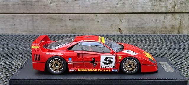 20250614 202552 F40 GT s/n 80782 Kroymans #5 Zandvoort (NL) 21-04-1991