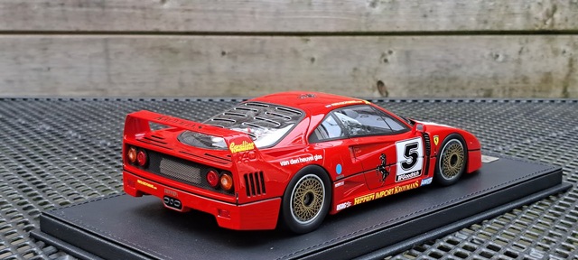 20250614 202609 F40 GT s/n 80782 Kroymans #5 Zandvoort (NL) 21-04-1991