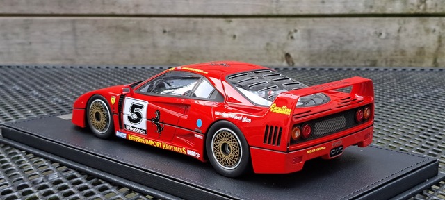 20250614 202702 F40 GT s/n 80782 Kroymans #5 Zandvoort (NL) 21-04-1991