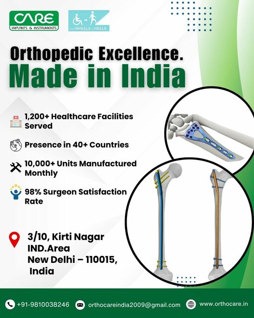 Blue Simple Medical Service Instagram Post(1) orthopedic manufacturers