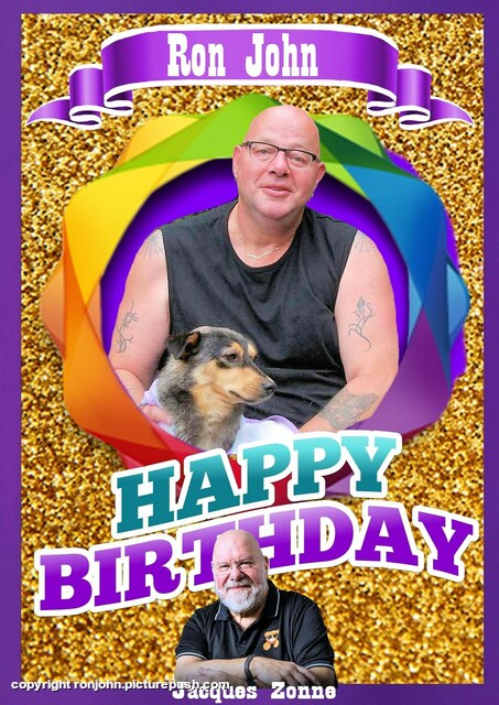 Ron en Dolly van Jacques Zonne 17-06-25 Birthdays Ron & John